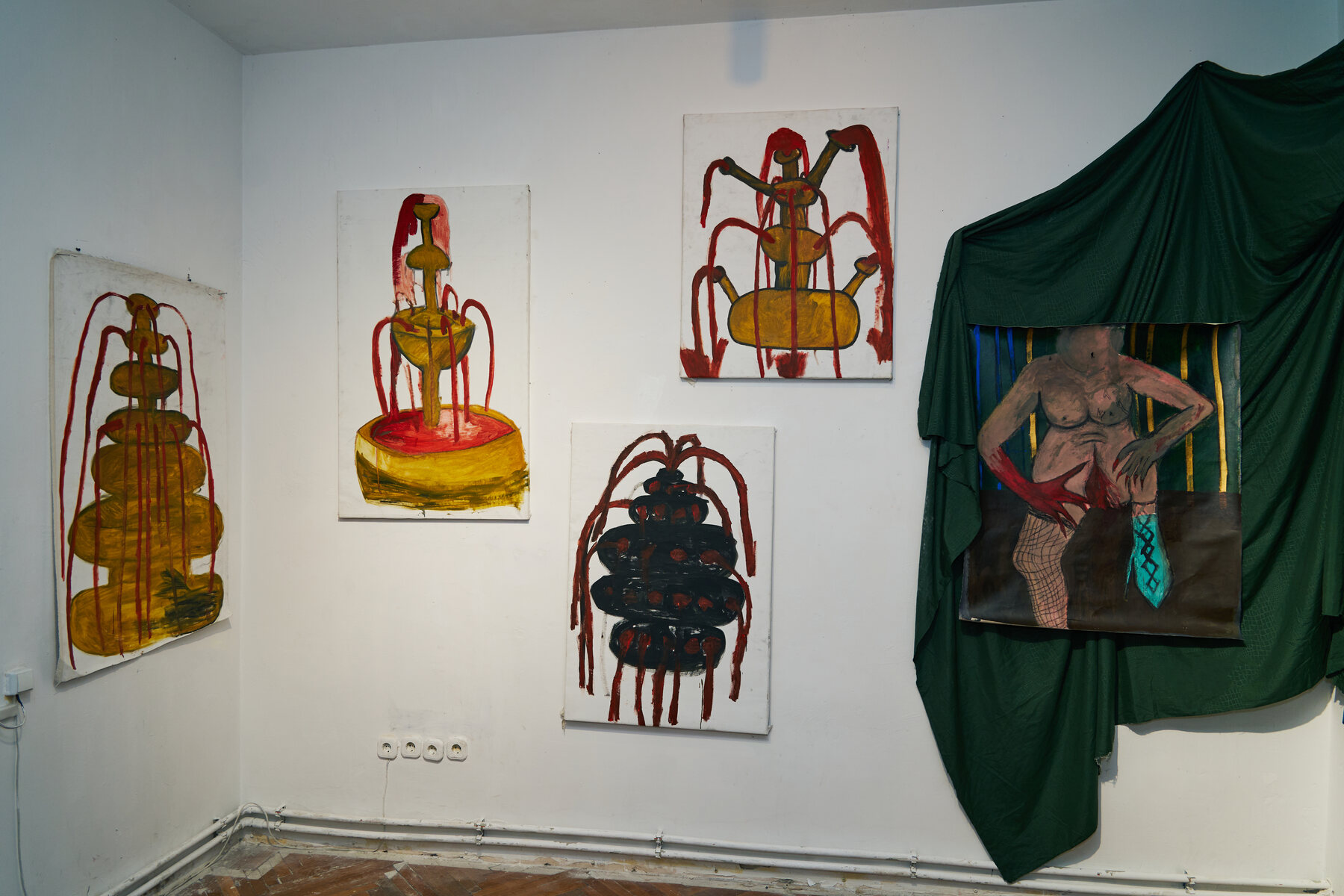 Fontaines — exhibition view