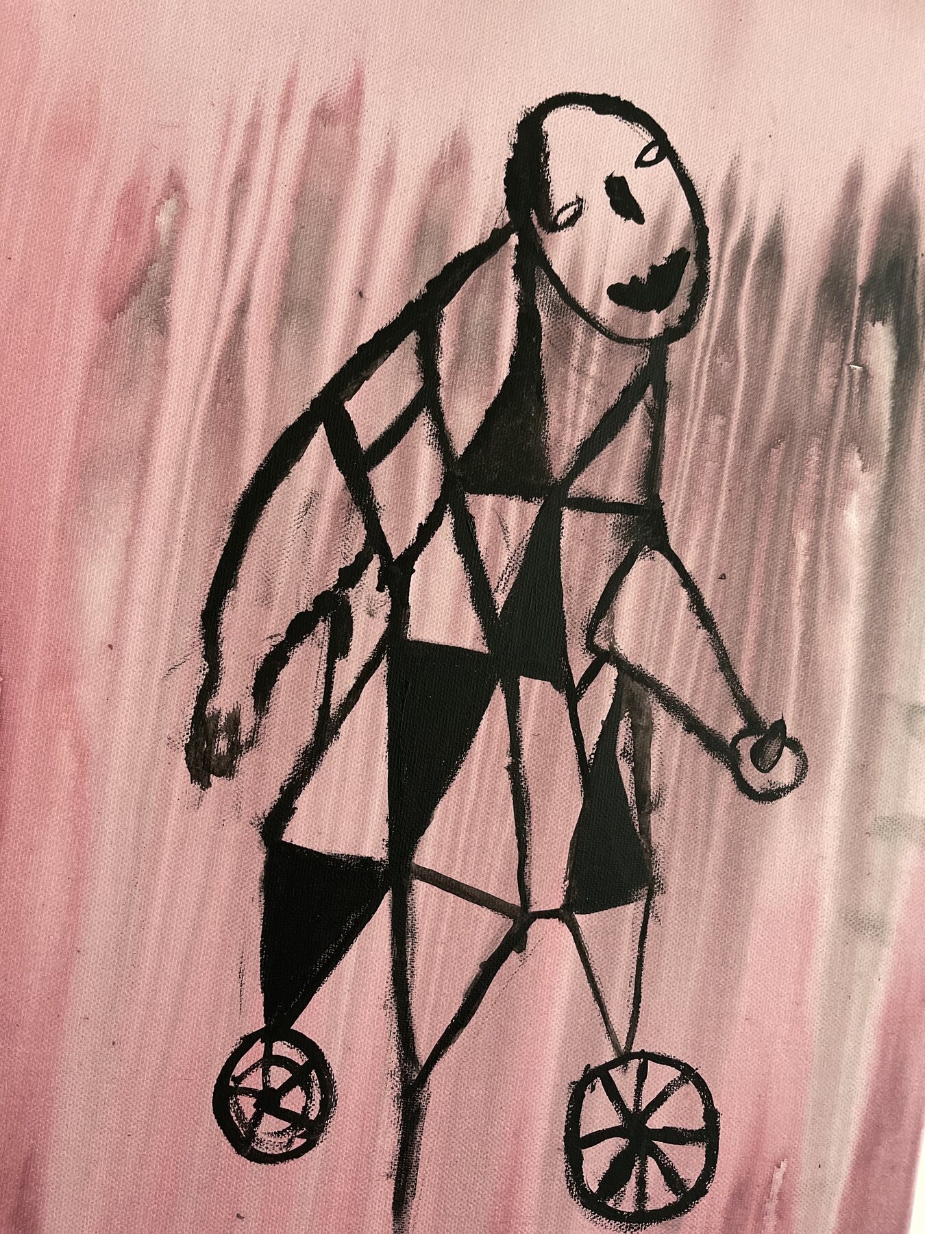 Dweller — 40×50 cm, acrylic on canvas