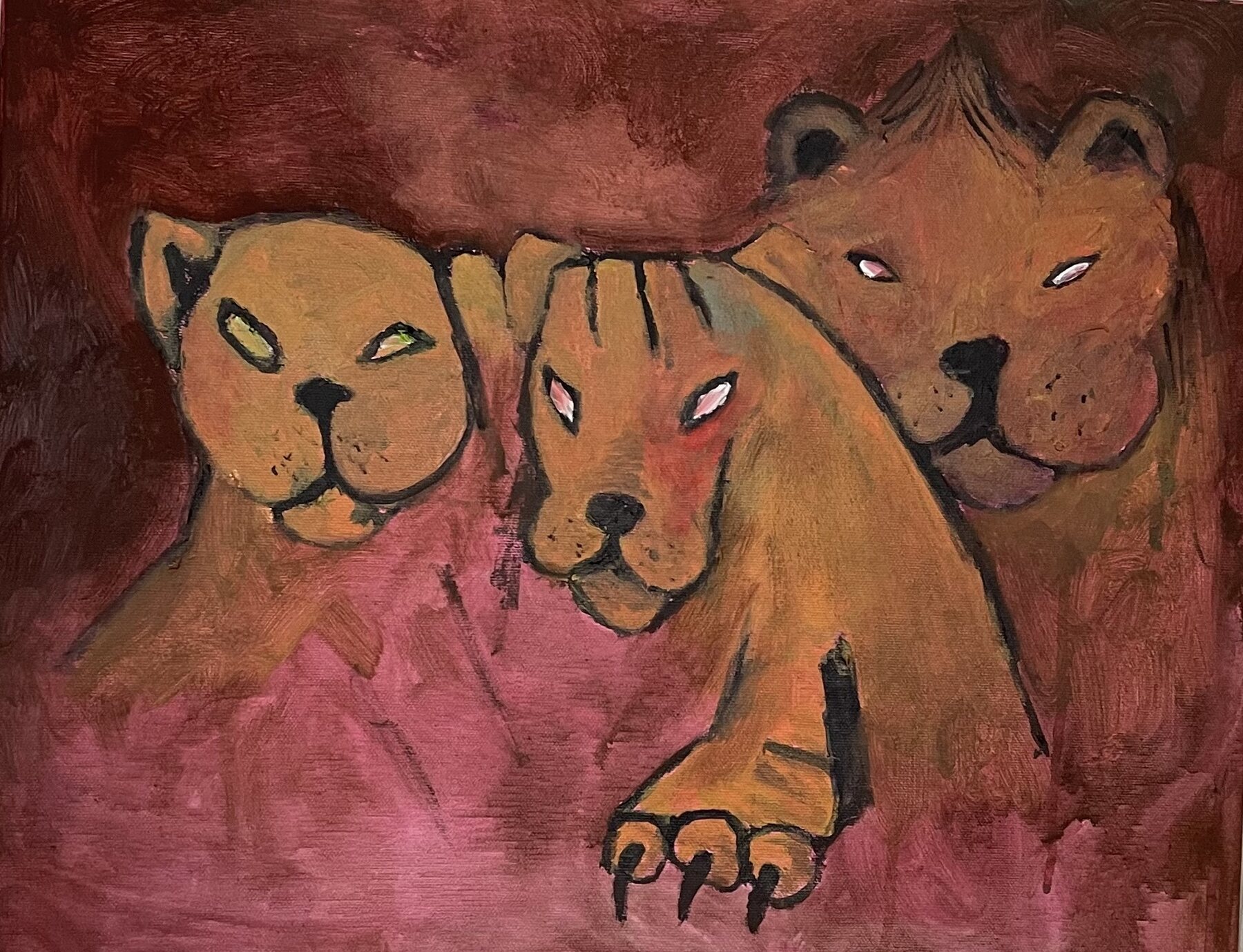 Pride — 50×40 cm, acrylic on canvas